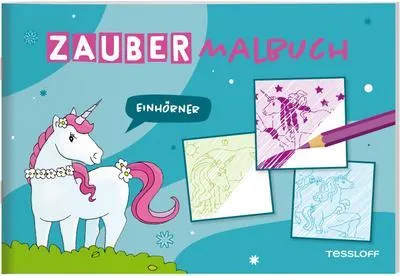 Produktbild von Zaubermalbuch. Einhörner