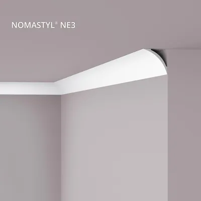 Produktbild von NMC NE3 Pure NOMASTYL Eckleiste Zierleiste Stuckleiste 2 m