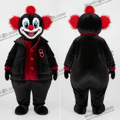 Imagen del producto de Mascota MASTICOT de Payaso de Terciopelo  con Motivo de Anillo Carmesí