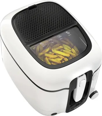 Obrázek produktu pro TEFAL Super Uno FR3140 - Fritteuse - 1,5 kg - 2,2 l - Karbon - Weiß - Tasten