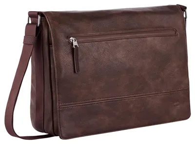 Produktbild von camel active Umhängetasche mit Laptopfach Traces Messenger Bag Brown braun