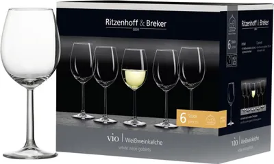 Produktbild von RITZENHOFF & BREKER Weißweinglas Vio 320ml 6er Set