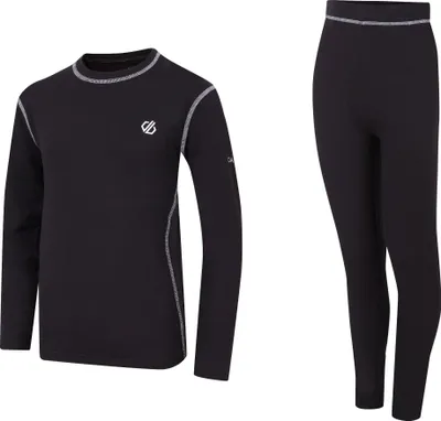 Produktbild von Dare2b Pow Ii Funktionsunterwäsche-set Schwarz 11-12 Years Jungen,Mädchen Schwarz 11-12 Years