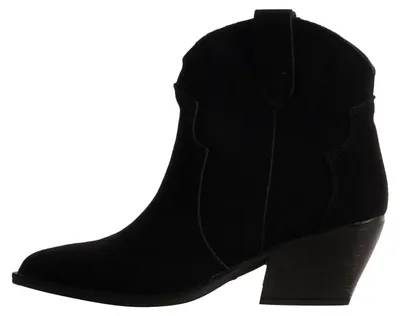 Produktbild von Leder-Stiefeletten mit Absatz von Ideal Shoes