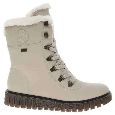 Produktbild von Rieker Damen Stiefeletten Y3424-60 Farbe: Beige Größe: 36