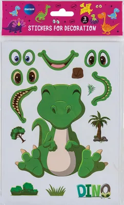 Produktbild von Naklejki ozdobne Stwórz Dinozaura
