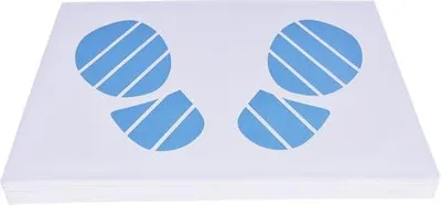 Produktbild von 500.8086 Einweg-Fußmatte, 380x500 mm, 500 Stück