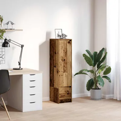 Obrázok produktu pre vidaXL Highboard old wood look 29,5x34x119,5 cm materiál na báze dreva