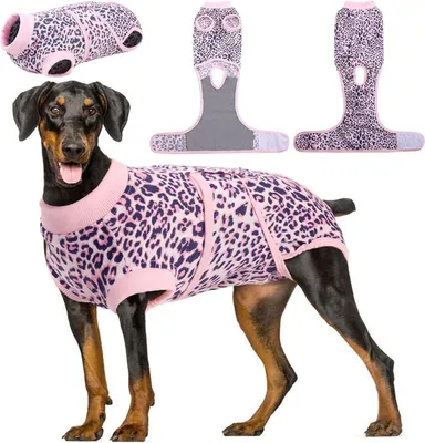 Obrázok produktu pre Kuoser Dog Body OP Cat Body Breathable Male Pink Veľkosť L