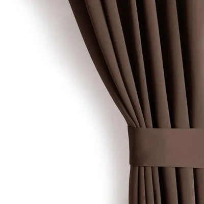 Produktbild von Vorhang Blackout mit Ösen Aufhängung-140x245cm (B x H)Braun