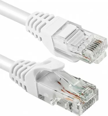 Produktbild von Vultech TAAU005-UTP, 0,5 m, Cat6, U/UTP (UTP), RJ-45, RJ-45, Weiß