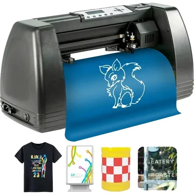 Produktbild von Vinylschneider Plottermaschine, hochpräzises Schneiden, benutzerfreundliche Software, 14 Zoll(375mm)