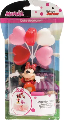 Image de Set de décoration de gâteau Minnie Mouse Ballons