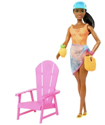 Produktbild von Barbie Mattel HWH98  Pink Passport Puppe mit Zubehör