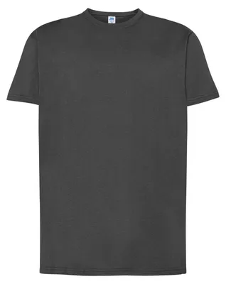 Image de JHK - T-shirt « Hit » pour hommes/femmes Unie LT3916 (L) (graphite)