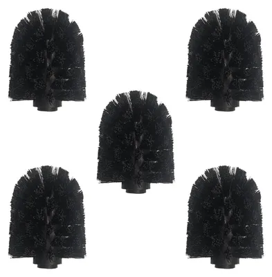 Image de Tête de brosse de toilettes en PP, rechange pour têtes de brosse de toilettes d'un diamètre de 6,5 cm, lot de 5