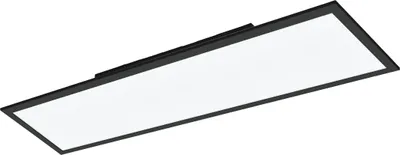 Produktbild von EGLO connect.z Smart-Home LED Panel Salobrena-Z, L x B 120 x 30 cm, ZigBee, App und Sprachsteuerung, Lichtfarbe einstellbar, dimmbar, schwarz