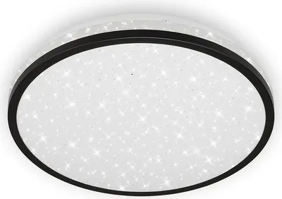 Produktbild von LED Badleuchte Sternendekor Kabelschalter 40W schwarz Kunststoff Briloner