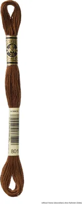 Zdjęcie produktu dla Nici do haftowania DMC Mouline Special 117MC -801, 6-nitkowe, 8 m
