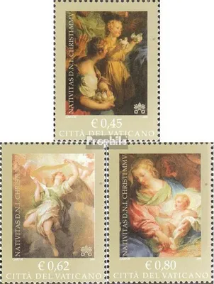 Produktbild von Briefmarken Vatikanstadt 2005 Mi 1540A-1542A (kompl.Ausg.) postfrisch Weihnachten