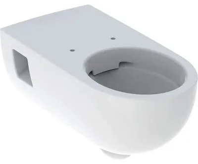 Immagine prodotto di Geberit Renova Nr. 1 Comfort WC à réservoir profond, sans rebord, 6/5 l, forme partiellement fermée, suspendu, 500.693.01.8, 500.693.01.8
