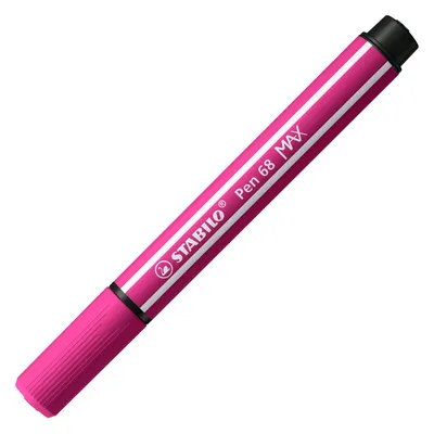 Image de Crayon feutre STABILO Pen 68 MAX 768/56 1+5mm rose