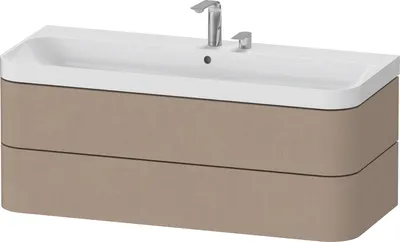 Produktbild von DURAVIT HP4349E75750000 WTU m. Happy D.2 Plus,2 Schk.,2HL