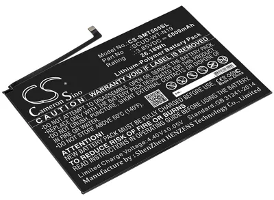 Image de TECHTEK Batterie compatible avec [Samsung] Galaxy Tab A7 10.4 2020, SM-T500, SM-T503, SM-T505, SM-T510 remplace GH81-19691A, pour GH81-22315A, pour S
