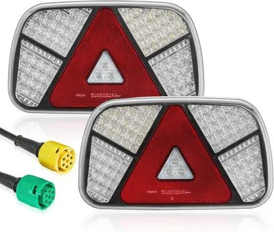 Zdjęcie produktu dla Światła tylne LED do przyczepy . . 12V Z 5-polem