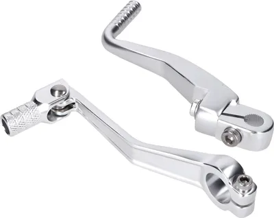 Zdjęcie produktu dla Zestaw: dzwignia Kickstarter + dzwignia zmiany biegów skladana - anodowana aluminium