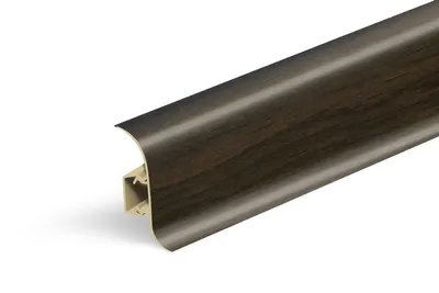 Zdjęcie produktu dla Listwa przypodłogowa AP28 NGF56, PVC wenge, 56 mm, 23 mm, 2,5 m