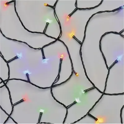 Obrázok produktu pre EMOS LED vianočný reťaz 4m, vonkajšie aj vnútorné multicolor, časovač D4AM01