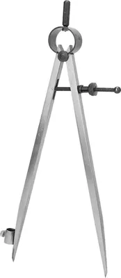 Produktbild von Flügelzirkel Linienführungshilfe Zeichenzirkel Bastelwerkzeug Zeichenzirkel (200 mm)