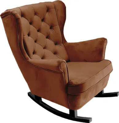 Produktbild von DomoHome Relaxsessel Armlehnensessel Armlehnen Fernsehsessel Loungesessel Polstersessel Couchsessel Armsessel Chair Wohnzimmersessel Ohrensessel | 102x81x95cm | Dark brown_29828