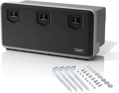 Obrázek produktu pro Skladovací box pro nákladní vozidla, vyrobený z polypropylenu, rozměry 1000 x 500 x 455 mm