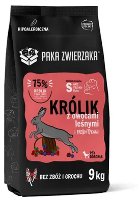 Zdjęcie produktu dla Sucha karma dla psa Paka Zwierzaka Seventh Heaven Królik,owoce leśne 9kg