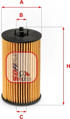 Produktbild von Ölfilter SOFIMA S 5225 PE Filtereinsatz für OPEL INSIGNIA Caravan Astra J Sports Tourer (P10) ASTRA J Astra K Sports Tourer (B16) ZAFIRA TOURER C