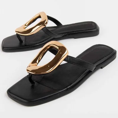 Produktbild von Montevita Flache Sandale Mirea5 Schwarz