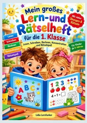 Immagine prodotto di Mein großes Lern- und Rätselheft für die 1. Klasse