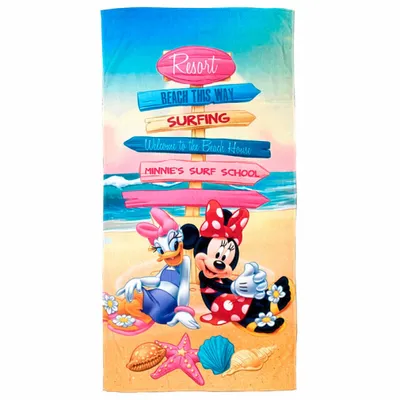 Produktbild von Disney Minnie Mouse Strandtuch aus Baumwolle