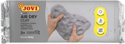 Zdjęcie produktu dla JOVI 86G JOVI Modelliermasse Air Dry Clay grau