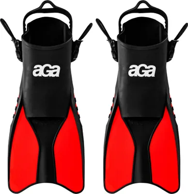 Produktbild von Aga Flossen 42,5-47 Schwarz/Rot