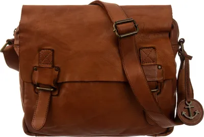 Produktbild von Harbour 2nd Funchal Crossbody-Style Cool Casual Umhängetasche Cognac