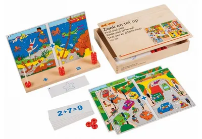 Immagine prodotto di Educo Trova aggiungi - gioco apprendimento - Gioco Montessori