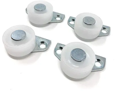 Immagine prodotto di Rotella in plastica con profilo rigido, 30x14 mm