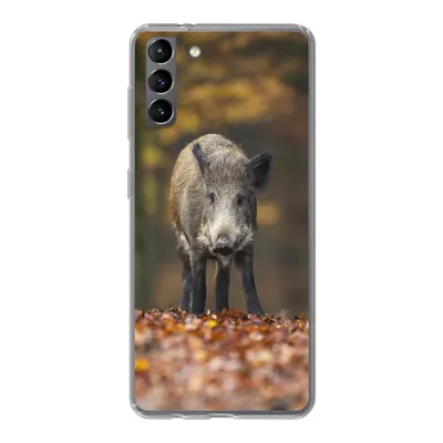 Produktbild von MuchoWow® Handyhülle Schutzhülle Hülle für Samsung Galaxy S21 Plus Wildtier - Wald - Herbst Silikon Softcase Handy Hülle - Handy-Tasche