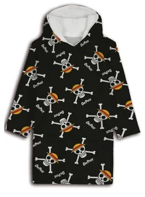 Produktbild von One Piece Kapuzenponcho, Größe 7-14 Jahre, aus Polyester