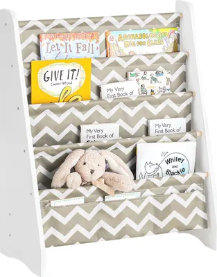 Immagine prodotto di Libreria per bambini, Design compatto, Contenitore versatile, Grigio chiaro