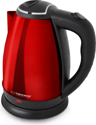 Obrázek produktu pro Esperanza EKK013R, 1,8 l, 1800 W, Černá, Červená, Plast, Nerezová ocel