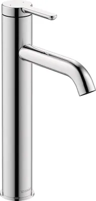 Productafbeelding van wastafelarmatuur, maat L (uitloop hoogte 173 mm), waterkraan badkamer, wastafelarmatuur met keramische cartridge, chroom